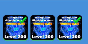 Ninja Legends RISING DAWN MIDNIGHT WYVERN (पेट पुराना लिमिटेड सुपर रेयर!!!) पेट पुराना और ओपी!