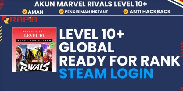 Gambar Product Akun Marvel Rivals - Level 10 - Ready for rank