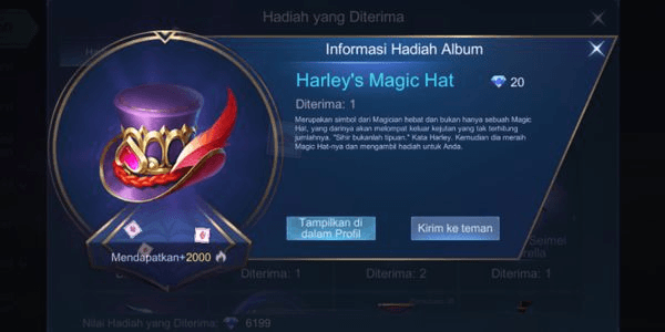 Gambar Product Harley's Magic Hat