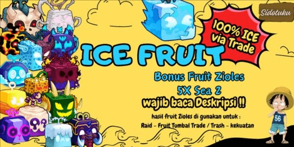Gambar Product Ice Via Trade + 5X Fruit Zioles Sea 2