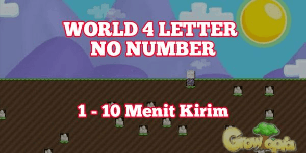 Gambar Product World 4 Letter Name No Number