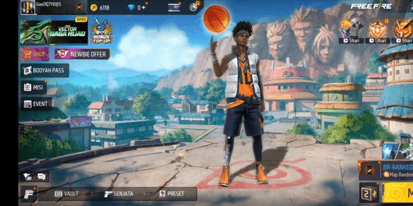 Gambar Product #005AKUN FREE FIRE BARU LV.5+ READY RANK
