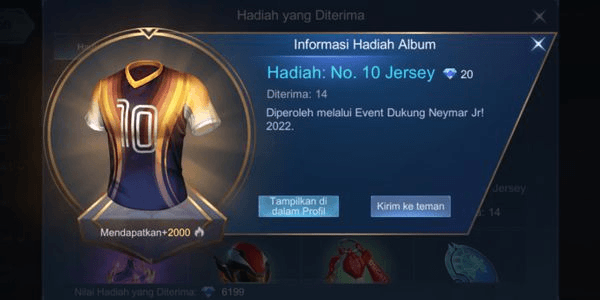 Gambar Product No.10 Jersey