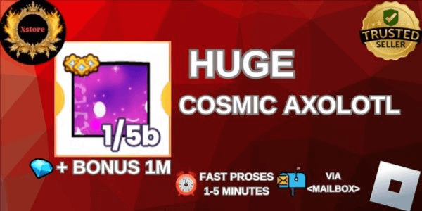 Gambar Product Huge Cosmic Axolotl