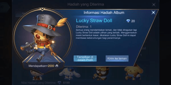 Gambar Product Lucky Straw Doll