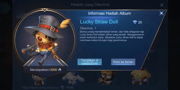 Lucky Straw Doll