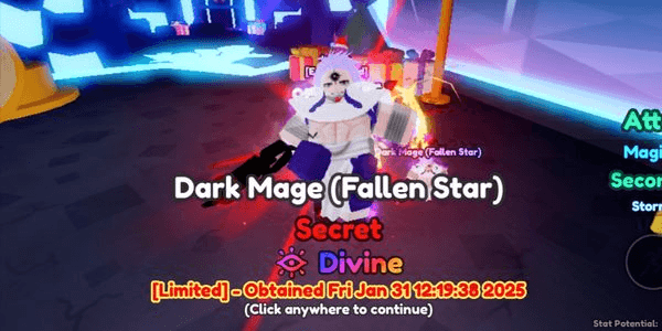 Gambar Product Akun lvl60 Divine Dark mage, Buddha God speed, Shiny siren and Evo Griffin