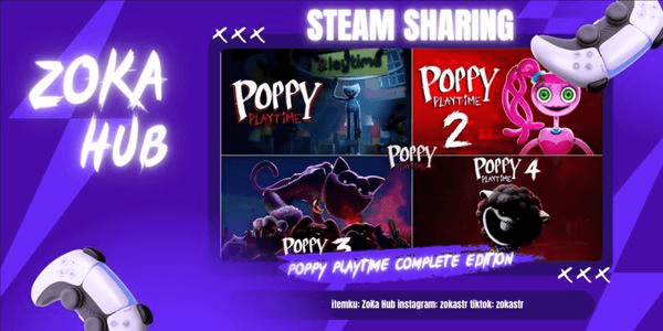 Gambar Product Poppy Playtime Complete Edition PC - Steam Sharing