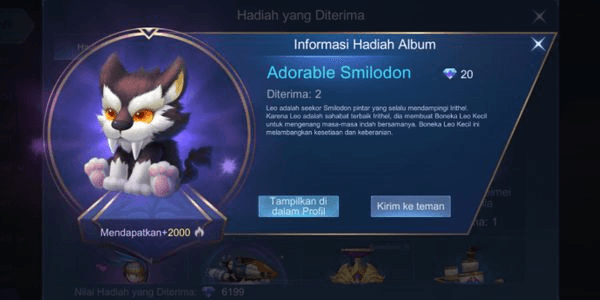 Gambar Product Adorable Smilodon