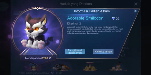 Adorable Smilodon