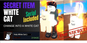 Secret White Cat | Dig It RBL