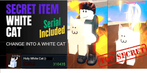 Secret White Cat | Dig It RBL