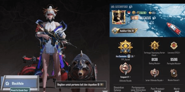 Gambar Product m4 roaring immolation lvl 5 + x-suit galadria