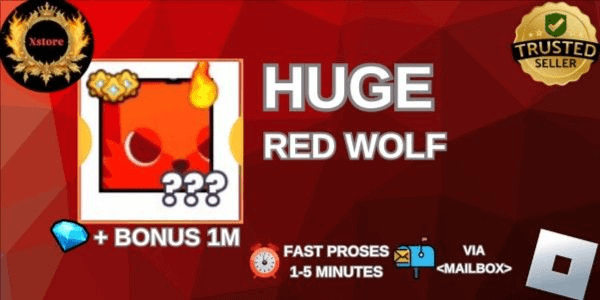 Gambar Product Huge Red Wolf