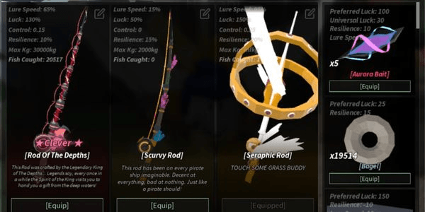 Gambar Product AKUN LEVEL 1000 (MAX) SERAPHIC ROD | NO LIFE ROD | ALL NEW ATLANTIS ROD