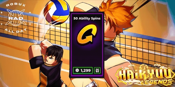 50 Ability Spins