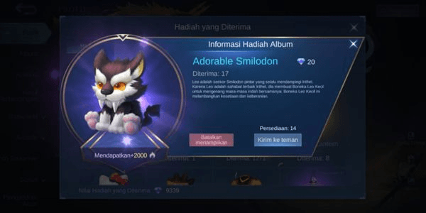 Gambar Product Adorable Smilodon