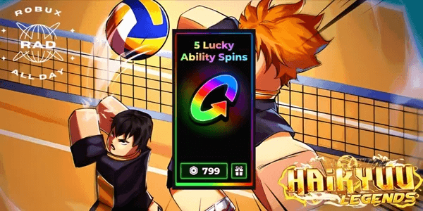 5 Lucky Ability Spins
