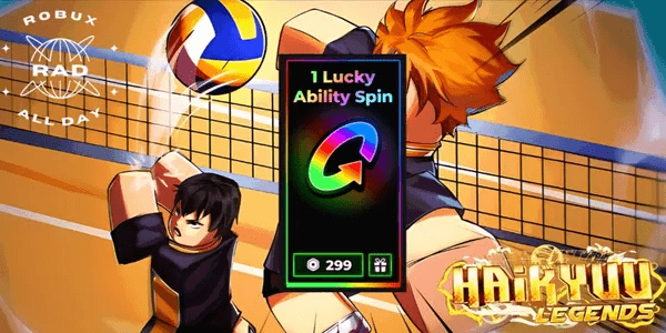 1 Lucky Ability Spins