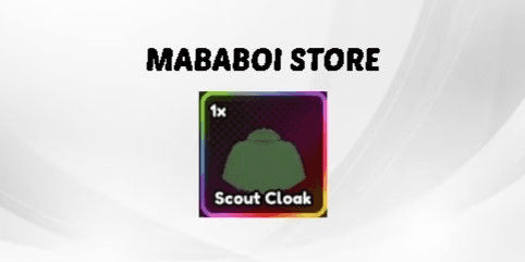 Gambar Product •Scout Cloak (Anime Last Stand)