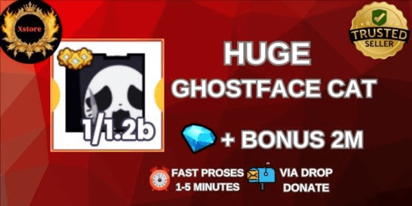 Gambar Product Huge Ghostface Cat