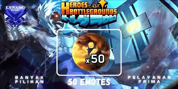 Gambar Product 50 Emotes