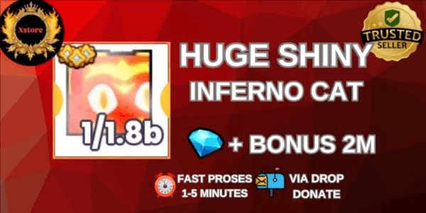 Gambar Product Shiny Huge Inferno Cat