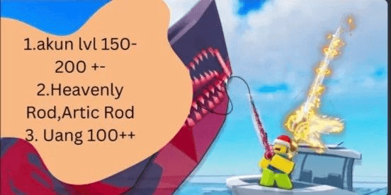 Gambar Product Akun POLOSAN Heaven rod LVL 100-200
