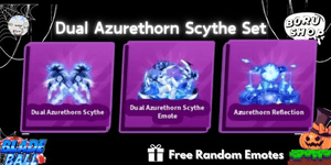 Dual Azurethorn Scythe Set