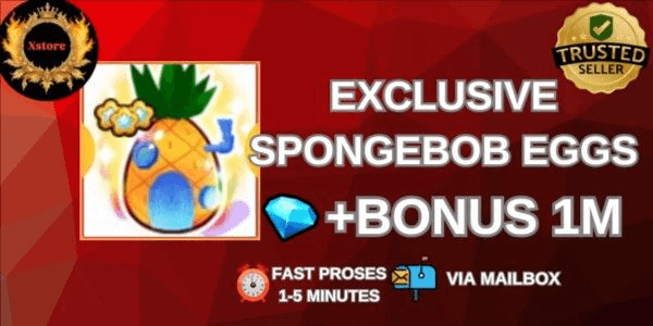 Gambar Product "Exclusive Spongebob Egg"
