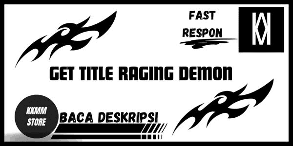 Gambar Product GET TITLE RAGING DEMON