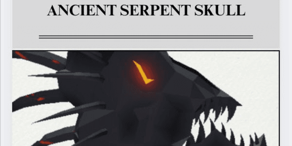 Gambar Product GIANT ANCIENT SERPENT SKULL FISH -*FishRight-Limiteds Fish