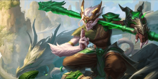 Gambar Product Jade Dragon Wukong, Dragon Lantern Thresh, El Tigre Braum, Ice Drake Shyvana. Lv 15