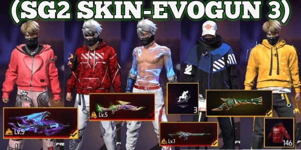 Gambar Product STANDARD ACCOUNT, AFFORDABLE, 100% SAFE ACCOUNT, LOBBY EMOJI AVAILABLE, EVOGUN 3, SG 2 SKIN, ACCOUNT TO HB = 10X MONEY BACK, NO FRAUD, TRUSTWORTHY