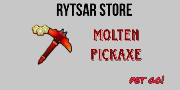 Gambar Product Molten Pickaxe