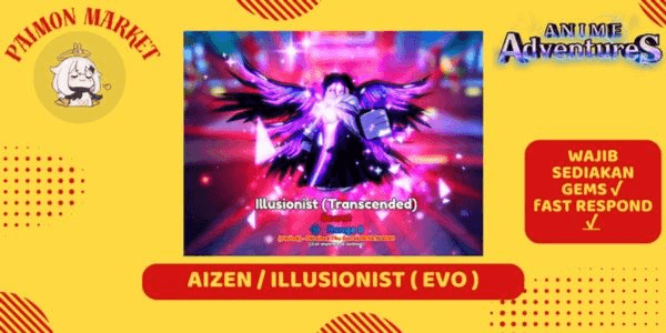 Gambar Product Secret Aizen / Illusionist (Transcended) | Anime Adventure