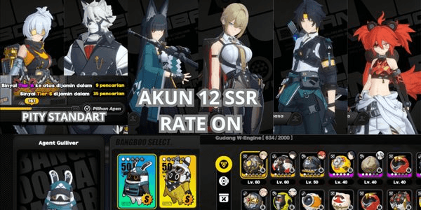 Gambar Product [ASIA] 12 SSR RATE ON EVELYN SIGN,MIYABI,HARUMASA,KOLEDA,LYCAON,SOLDIER11,FUSION COMPILER,THE RESTRAINED