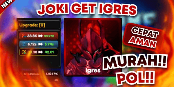 Gambar Product Joki Get Igres (Igris) - Anime Reborn