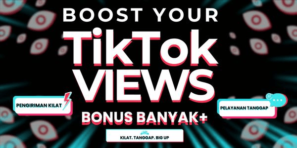 Gambar Product TIKTOK VIEWS 1800+ TERMURAH