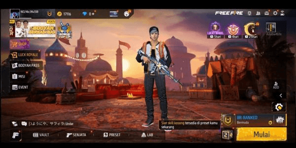 Gambar Product AKUN FREE FIRE LEVEL 9 MURAH  BERGARANSI 100% AMAN TERPERCAYA