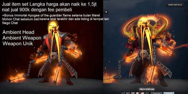 Gambar Product Cinder Sensei (Ember Spirit Set)