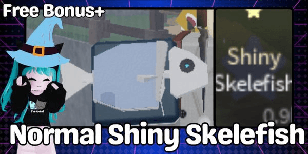 Gambar Product Normal Shiny Skelefish  ~@FischFright 2024 Limited Event~
