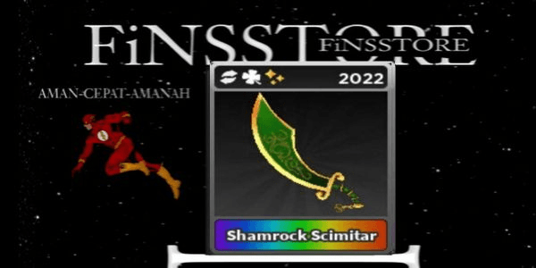 Gambar Product Shamrock Scimitar | Survive The Killer (STK)