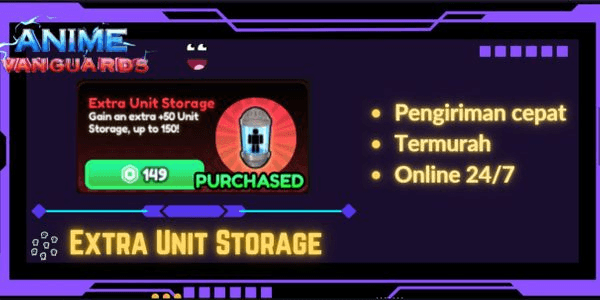 Gambar Product "Extra Unit Storage" is already in .