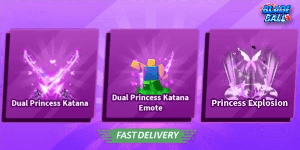 Gambar Product Dual Princess Katana