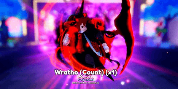 Gambar Product Wratho (Count) | Wratho Skin | Limited Halloween Skin - Anime Adventure RBL