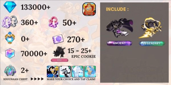 Gambar Product Akun Reroll SIAP GACHA Starter [Dark Cacao] - 3