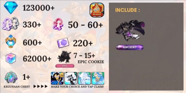 Gambar Product Akun Reroll SIAP GACHA Starter [Dark Cacao] - 2