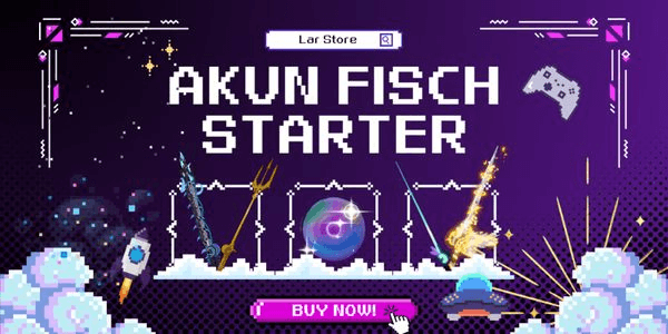 Gambar Product FISCH STARTER ACCOUNT GG SPECK (HEAVENS ROD - LEVIATHAN'S FANG ROD - TRIDENT ROD & WATER BUBBLE)
