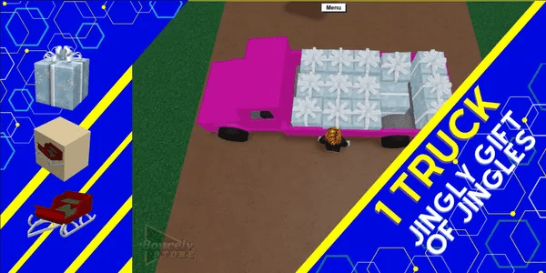 1 Truck Pink Jingly Gift of Jingles Lumber Tycoon 2